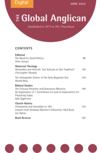 The Global Anglican Vol 137/2 (Digital)