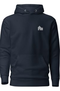 Church Society classic navy hoodie (unisex fit)