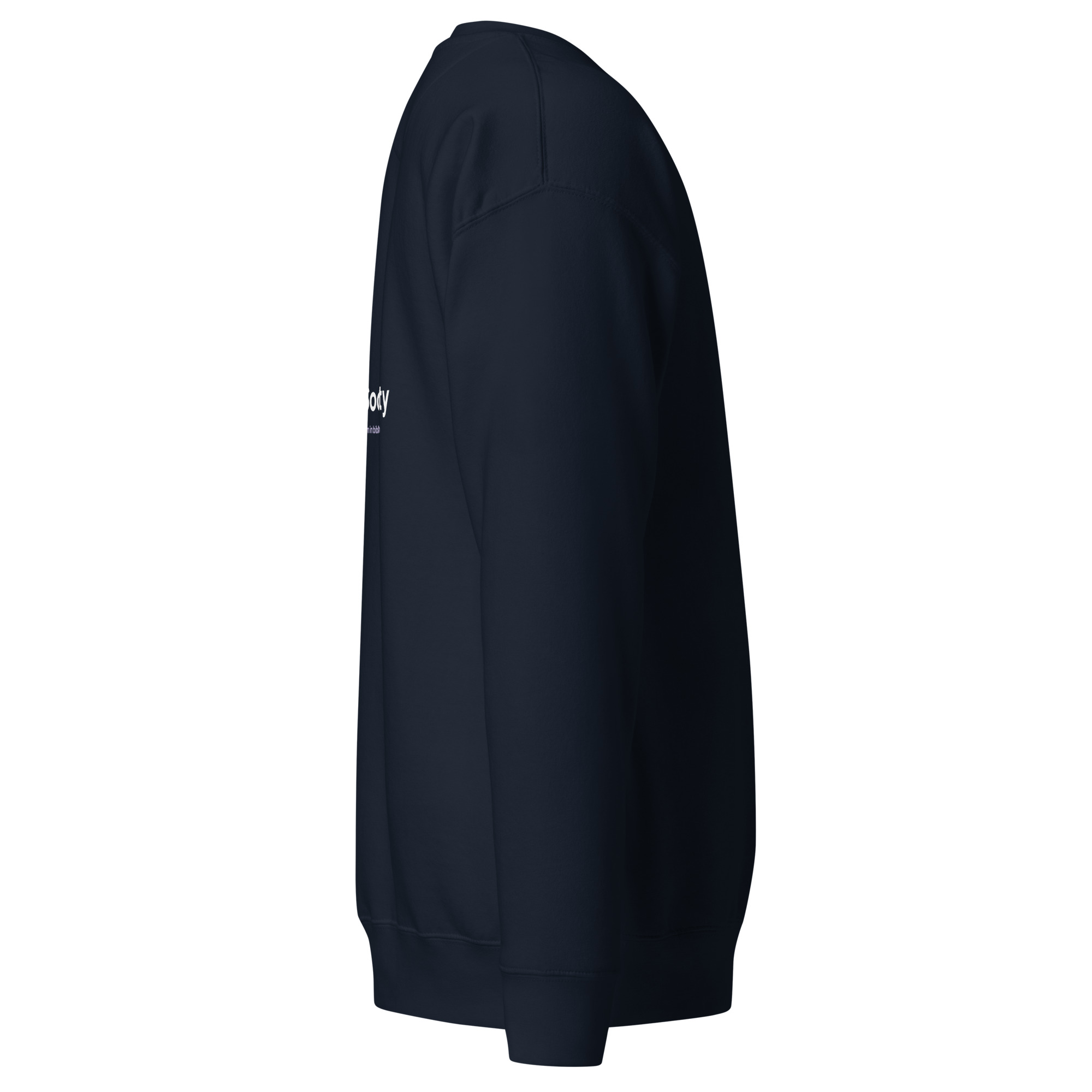 Church Society classic navy sweatshirt (unisex fit) - Image 3