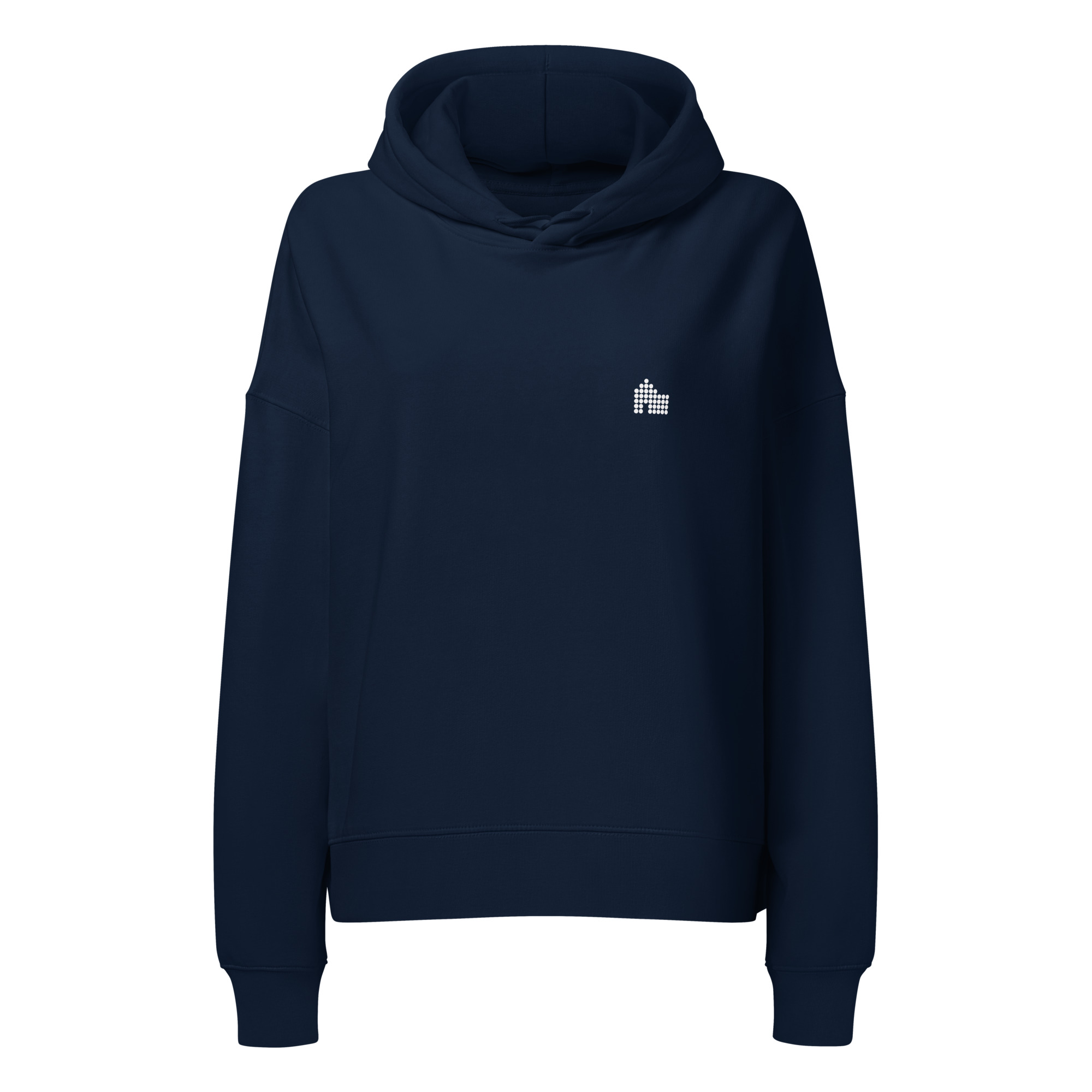 Church Society classic navy hoodie (women's fit)